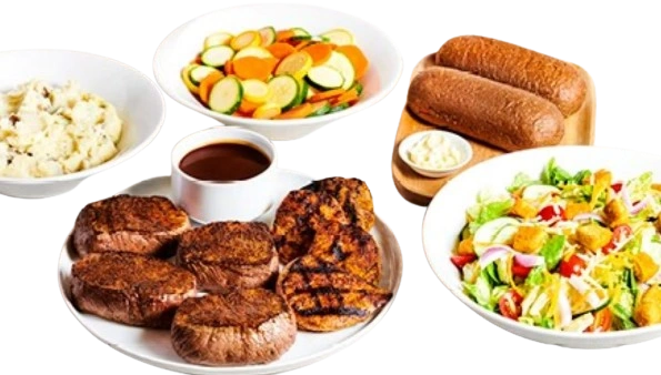 Center-Cut Sirloin & Grilled Chicken for 4