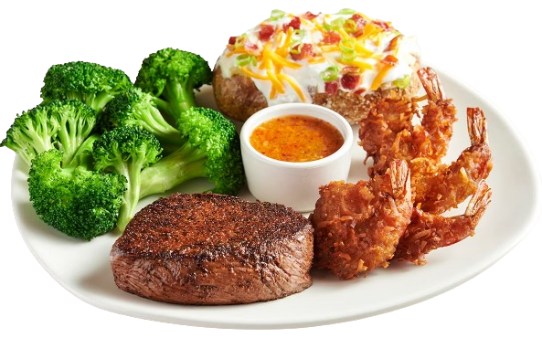 Sirloin & Coconut Shrimp